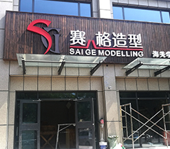 赛格造型海关学院店店招